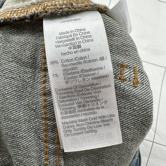 Madewell Jeans Womens 27 Blue Perfect Vintage Haight Wash High Rise Tapered Leg - Picture 6 of 14